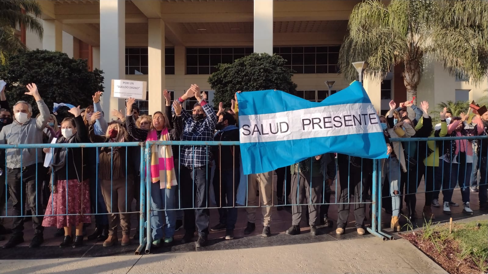 Delegados De La Salud Se Solidarizaron Con Los Docentes Autoconvocados 