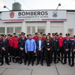 Iglesia: Orrego inauguró el nuevo Destacamento de  Bomberos N°8