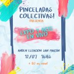 El arte se vive en la Estación San Martín: llega “Pinceladas Colectivas”
