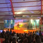 Capibara en la Granja llenó de alegría el Estadio Marta Orellana