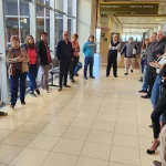 Trabajadores estatales autoconvocados reclaman al gobernador Orrego por salarios y condiciones laborales