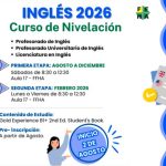 Inicia el Curso de Ingreso para las Carreras de Inglés Ciclo lectivo 2026