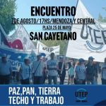 Este 7 de agosto, San Cayetano nos encuentra marchando por justicia social