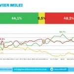 La imagen de Javier Milei cayó un 4% en julio y crece la percepción negativa sobre su gestión