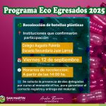 Reprogramación del Programa Eco Egresados 2025 por condiciones climáticas
