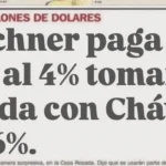 Milei posteó una tapa fake de Clarín para justificar la toma de deuda