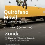 El Quirófano Móvil de Mascotas se encuentra en Zonda