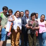 Orrego realizó una nueva entrega de viviendas, esta vez en Iglesia