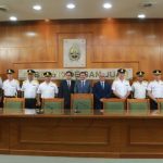 Histórico: el gobernador entregó sables de mando a la Plana Mayor de la Policía de San Juan y reforzó el compromiso con la seguridad