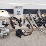 Operativo picadas ilegales en Caucete: seis allanamientos, motos incautadas, menores multados y estupefacientes hallados