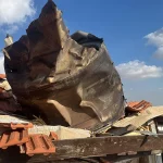 Jerusalén bajo fuego: el momento en que fragmentos de un misil impactaron en la Ciudad Vieja