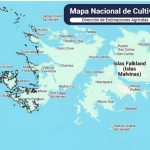 El Ministerio de Economía de la Nación publica mapas denominando «Falkland» a las Islas Malvinas