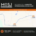 Estos son los cortes de tránsito por la Maratón Internacional de San Juan 2026