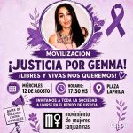 Por Gemma y por todas: marcharán para pedir justicia y cambios en los protocolos de protección